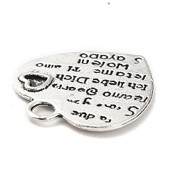Tibetan Style Alloy Pendant Cabochon Settings&nbsp;PALLOY-P293-026AS