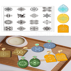 Silicone Clay Texture Mat&nbsp;AJEW-WH0447-022