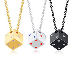 304 Stainless Steel Pendant Necklaces&nbsp;FS-WG5716D-03