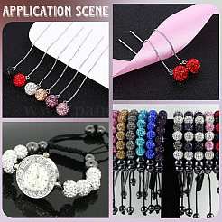 40Pcs 20 Colors Resin Rhinestone Beads&nbsp;RESI-PA0001-25