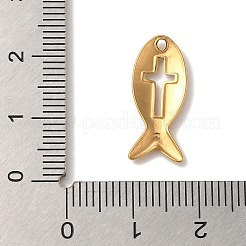 Ion Plating(IP) 304 Stainless Steel Pendants&nbsp;X-STAS-M017-02G