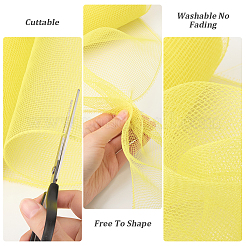 10 Yards Plastic Wrapping Mesh Paper&nbsp;DIY-WH20032-07B