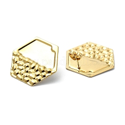 Ion Plating(IP) 201 Stainless Steel Stud Earrings&nbsp;EJEW-K270-27G