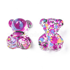 Spray Painted Transparent Acrylic Cabochons&nbsp;TACR-N006-71C