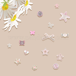 180Pcs 15 Styles Acrylic Beads&nbsp;OACR-PA0001-11