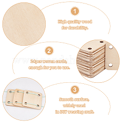 Wooden Knitting Crochet Board&nbsp;WOOD-WH0034-29