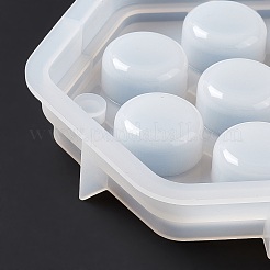 DIY Hexagon Dice Storage Box Food-grade Silicone Molds&nbsp;LS-SIMO-D001-01