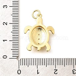 Brass Micro Pave Cubic Zirconia Pendants&nbsp;LS-KK-Q040-02F-G
