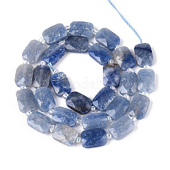 Natural Blue Aventurine(Dyed & Heated) Beads Strands&nbsp;G-T139-81