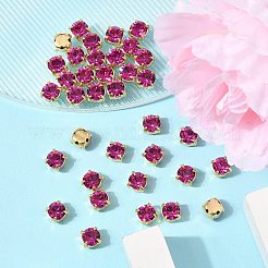 Preciosa&reg MAXIMA Crystal in Sew-On Cup&nbsp;Y-PRC-SS29-70350-G