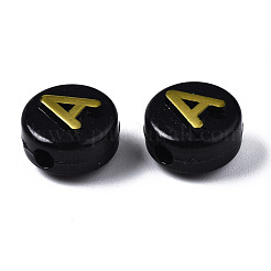 Opaque Black Acrylic Beads&nbsp;MACR-Q242-009A
