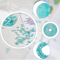 2 Strands Natural Amazonite Round Beads Strands&nbsp;G-HY0001-22