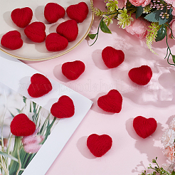 Heart Handmade Wool Felt Ornament Accessories&nbsp;DIY-CY0003-12A