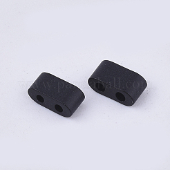 FGB 2-Hole Glass Seed Beads&nbsp;X-SEED-S031-M-049F