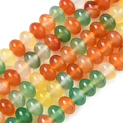 Natural Agate Beads Strands&nbsp;G-Z115-A01