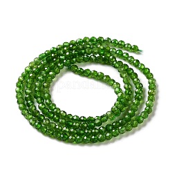 Natural Green Diopside Beads Strands&nbsp;GG-CBA4941-A02-2mm