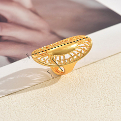 Adjustable Brass Open Cuff Rings for Women&nbsp;EA0484