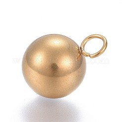 201 Stainless Steel Pendants&nbsp;STAS-P242-04G-02