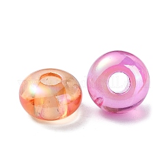 Transparent Acrylic European Beads&nbsp;X-OACR-E033-20