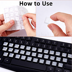 EPDM Nail Protection Self Adhesive Stickers&nbsp;DIY-FH0010-11A