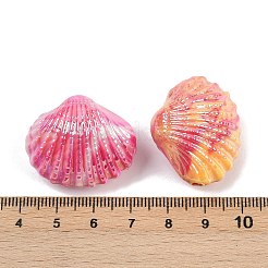 UV Plating Opaque Acrylic Beads&nbsp;OACR-A040-02