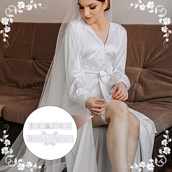 1 Set Butterfly Polyester Garter Leg Ring Sets&nbsp;DIY-OC0013-43A