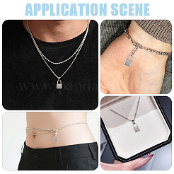 20Pcs 304 Stainless Steel Pendants&nbsp;STAS-CA0002-45