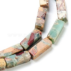 Synthetic Aqua Terra Jasper Beads Strands&nbsp;G-I203-D