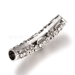 Tibetan Style Alloy Tube Beads&nbsp;TIBE-S310-054AS-LF