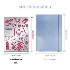 Stainless Steel Cutting Dies Stencils&nbsp;DIY-WH0289-037