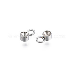 Non-Tarnish 201 Stainless Steel Pendant Rhinestone Settings&nbsp;STAS-S057-44A-P