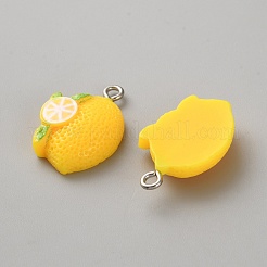 Resin Friut Pendants&nbsp;RESI-CJC0021-17G