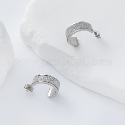 304 Stainless Steel Stud Earrings&nbsp;JA5622