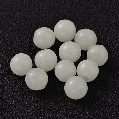 Half Drilled Round Synthetic Luminous Stone Beads&nbsp;G-G-P131-8mm-10