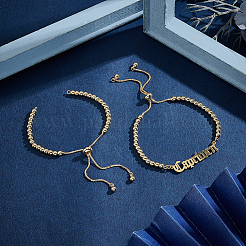 6Pcs Brass Chain Link Bracelet Making&nbsp;TWIR-UN0001-63