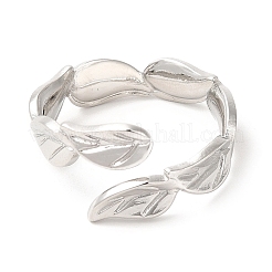 Non-Tarnish 201 Stainless Steel Open Cuff Ring&nbsp;RJEW-E063-50P