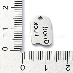 Non-Tarnish 304 Stainless Steel Charms&nbsp;STAS-C097-41P