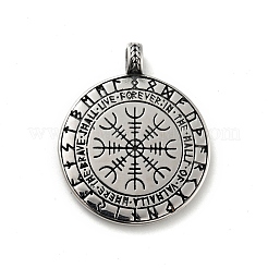 304 Stainless Steel Pendants&nbsp;STAS-C053-19AS