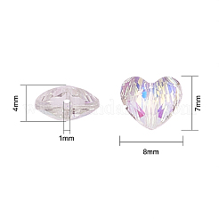Transparent K9 Glass Beads&nbsp;GLAA-CJ0001-34