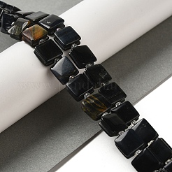 Natural Blue Tiger Eye Beads Strands&nbsp;G-L596-A01-C01