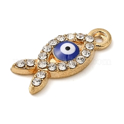 Alloy Enamel Rhinestone Glass Pendants&nbsp;X1-ENAM-U003-02G-06