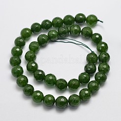 Natural Malaysia Jade Bead Strands&nbsp;G-A147-10mm-A08