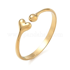 304 Stainless Steel Cuff Open Rings&nbsp;SA-CBA4030-05G