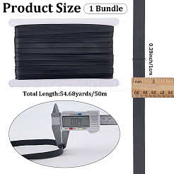 50M Soft Flat Imitation Leather Cord&nbsp;LC-CL0001-10B