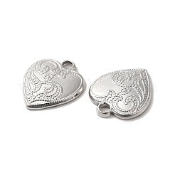 Non-Tarnish 304 Stainless Steel Pendants&nbsp;STAS-H212-37P