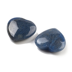 Heart Dyed & Heated Natural Blue Aventurine Palm Stones&nbsp;G-C134-06A-10