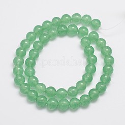 Natural & Dyed Malaysia Jade Bead Strands&nbsp;LS-G-A146-8mm-A04