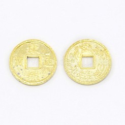 Feng Shui Chinoiserie Jewelry Findings Alloy Copper Cash Beads&nbsp;PALLOY-M018-01