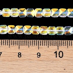 Electroplate Glass Beads Strands&nbsp;EGLA-B007-02A-AB01