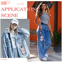 6Pcs Polyester Clothing Patches&nbsp;DIY-MA0006-88A
